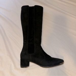 Tory Burch Suede Knee high boots